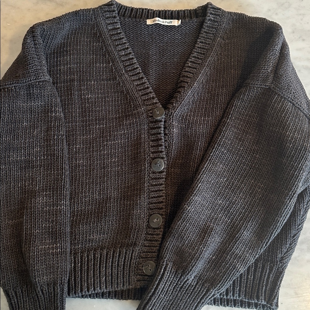 Misha and Puff Cotton Cardigan Size 1
